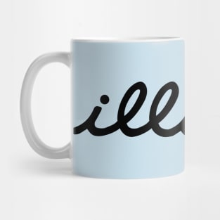 Illinest Golf tee shirt Mug